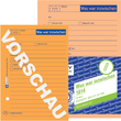 Kurzmitteilung Was war inzwischen A6 hoch 50Blatt Zweckform 1014 Produktbild Additional View 3 S