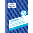 Lieferscheinbuch A6 hoch 2x50Blatt mit Blaupapier Zweckform 724 Produktbild Additional View 1 S