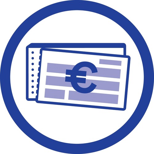 Quittungsblock A6 quer 50Blatt mit Blaupapier Zweckform 300 Produktbild Additional View 7 L