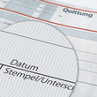 Quittungsblock A6 quer mit Sicherheitsdruck Sigel QU615 Produktbild Additional View 2 S