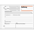 Quittungsblock A6 quer mit Sicherheitsdruck Sigel QU615 Produktbild Additional View 3 S