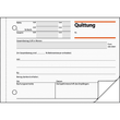 Quittungsblock A6 quer 2x50Blatt mit Sicherheitsdruck mit Blaupapier Sigel QU625 Produktbild Additional View 3 S