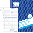 Rechnungsbuch A5 hoch 2x50Blatt mit Blaupapier Zweckform 704 Produktbild