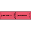 Gutscheinmarken "Wertmarke" 60x30mm rot Sigel GR554 (RLL=500 STÜCK) Produktbild