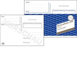 Adress-Aufkleber A6 quer selbstklebend lose Zweckform 2824 (PACK=100 BLATT) Produktbild