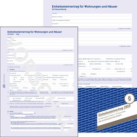 Einheitsmietvertrag A4 6-seitig Zweckform 2850 Produktbild