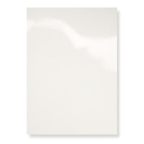 Einbanddeckel HiGloss A4 250g weiß glänzend GBC CE20071 (PACK=100 STÜCK) Produktbild Front View L