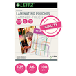 Laminierfolien A6 111x154mm 125µ glänzend Leitz 33806 (PACK=100 STÜCK) Produktbild Additional View 2 S