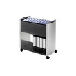 Hängemappenwagen 80 A4 einbahnig 695x738x380mm für 80 Hängemappen anthrazit metallic Durable 3076-121 Produktbild