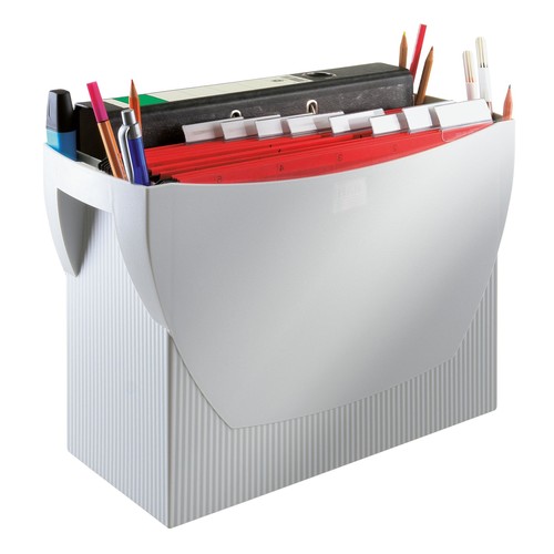 Hängemappenbox SWING 390x150x260mm ohne Deckel grau HAN 1900-11 Produktbild Additional View 8 L