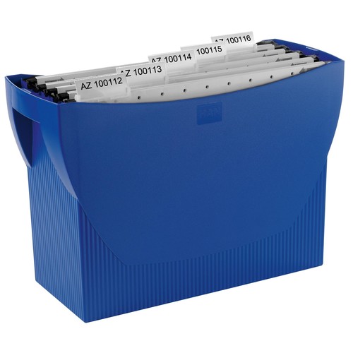 Hängemappenbox SWING 390x150x260mm ohne Deckel blau HAN 1900-14 Produktbild Additional View 1 L