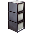 Hängeregistraturgestell 360x380x272mm schwarz/rot Helit H6110092 Produktbild Additional View 1 S