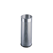 Schirmständer 59cm x ø 27cm 28,5L silber Metall perforiert Durable 3350-23 Produktbild Additional View 1 S