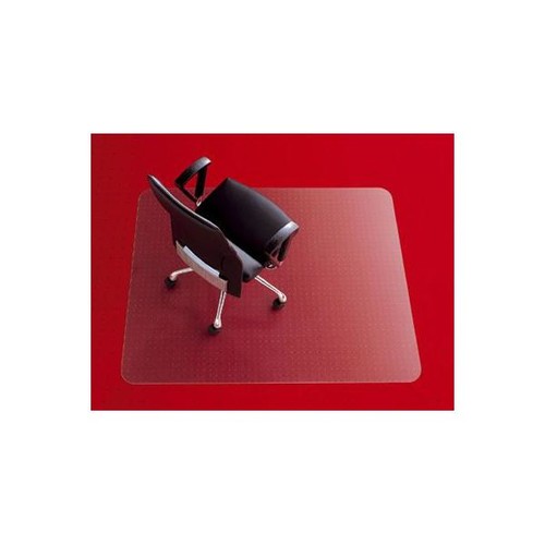 Bodenschutzmatte für Teppichböden Form E rechteckig 121x152 cm, 2,7 mm stark transparent Polycarbonat Rexel 1300108 Produktbild