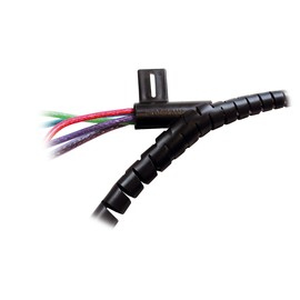 Spiralkabelführung Cable Zip 20mm x 2m schwarz Kunststoff Fellowes 99439 Produktbild