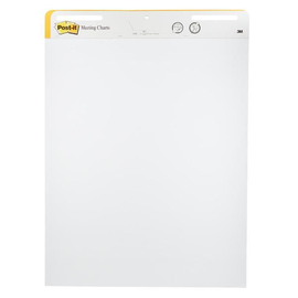 Post-it Flipchart-Block Meeting Chart 63,5x77,5cm 3M MC559 (PACK=30 BLATT) Produktbild