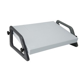 Fußstütze Relax Trittfläche 450x350mm höhenverstellbar lichtgrau Wedo 2751 Produktbild