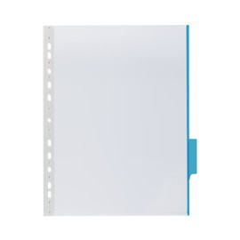 Sichttafeln FUNCTION mit 60mm Tabs A4 für Tafelträger blau Durable 5607-06 (PACK=5 STÜCK) Produktbild