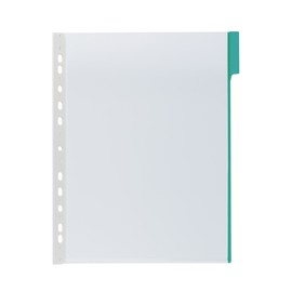 Sichttafeln FUNCTION mit 60mm Tabs A4 für Tafelträger grün Durable 5607-05 (PACK=5 STÜCK) Produktbild