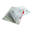 Sichttafeln FUNCTION mit 60mm Tabs A4 für Tafelträger rot Durable 5607-03 (PACK=5 STÜCK) Produktbild Additional View 2 S