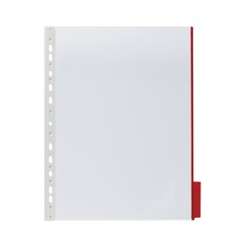 Sichttafeln FUNCTION mit 60mm Tabs A4 für Tafelträger rot Durable 5607-03 (PACK=5 STÜCK) Produktbild