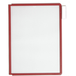 Sichttafeln SHERPA A4 für Tafelträger rot Durable 5606-03 (PACK=5 STÜCK) Produktbild Additional View 1 S