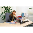 Sichttafeltischständer SHERPA TABLE 10 5623 + je 5 Sichttafeln 5606 schwarz + rot Durable 5632-00 Produktbild Additional View 1 S