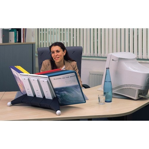 Sichttafeltischständer SHERPA TABLE MODULE 10 leer für 10 Sichttafeln Durable 5623-57 Produktbild Additional View 4 L