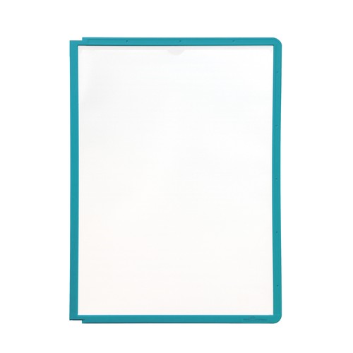 Sichttafeln SHERPA A4 für Tafelträger grün Durable 5606-05 (PACK=5 STÜCK) Produktbild Additional View 2 L