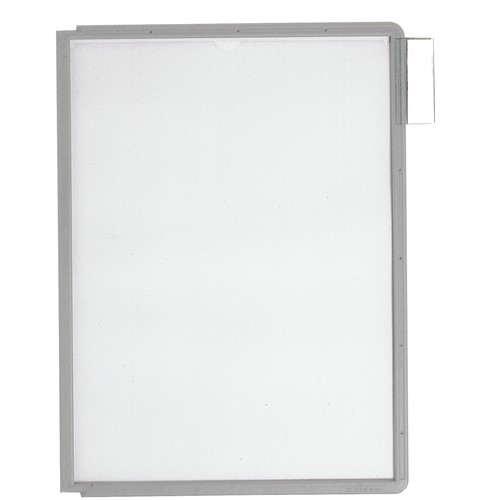 Sichttafeln SHERPA A4 für Tafelträger grau Durable 5606-10 (PACK=5 STÜCK) Produktbild Additional View 1 L