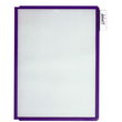 Sichttafeln SHERPA A4 für Tafelträger blauviolett Durable 5606-44 (PACK=5 STÜCK) Produktbild