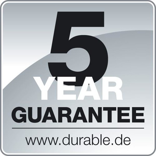 Sichttafeln SHERPA A4 für Tafelträger blauviolett Durable 5606-44 (PACK=5 STÜCK) Produktbild Back View L