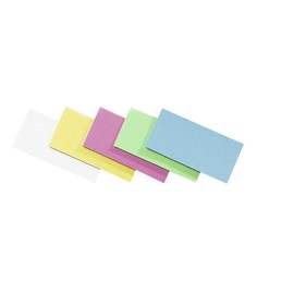Moderationskarten Rechteck 95x200mm farbig sortiert Legamaster 7-252199 (PACK=500 STÜCK) Produktbild