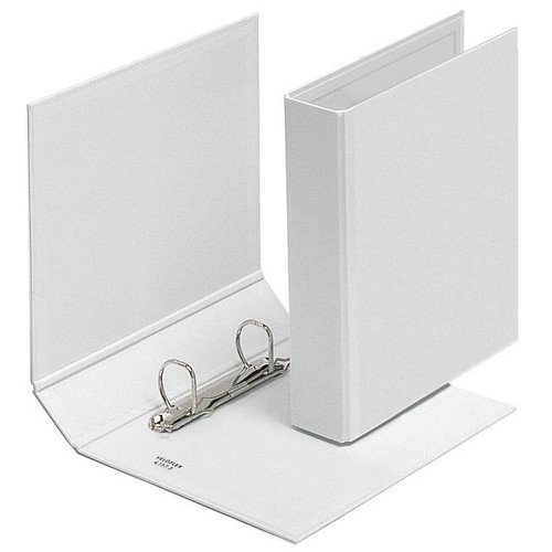 Präsentationsringbuch Velodur mit Sichttaschen A5 2Ringe Ringe-Ø30mm weiß PP Veloflex 4157390 Produktbild Front View L