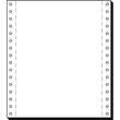 Endlospapier 8"x180mm 70g weiß blanko 1-fach mit Längsperforation Sigel 8181 (KTN=2000 BLATT) Produktbild