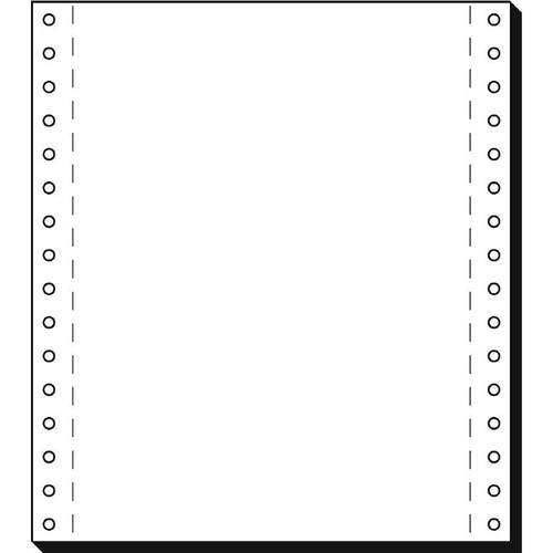 Endlospapier 8"x180mm 70g weiß blanko 1-fach mit Längsperforation Sigel 8181 (KTN=2000 BLATT) Produktbild