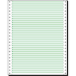 Endlospapier 12"x240mm 60g grün/weiß 1-fach mit Längsperforation Sigel 12247 (KTN=2000 BLATT) Produktbild