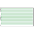 Endlospapier 8"x375mm 60g grün/weiß 1-fach ohne Längsperforation Sigel 8371 (KTN=2000 BLATT) Produktbild