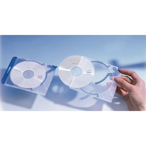 Quickflip Complete für 1 CD/DVD blau Durable 5269-06 (PACK=5 STÜCK) Produktbild Additional View 1 L