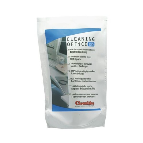 Reinigungstücher Nachfüllpack für Oberflächen Cleanlike 3403510000 (PACK=100 STÜCK) Produktbild Front View L