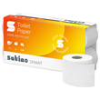 Toilettenpapier 2-lagig / 250 Blatt / Recycling / weiß / Satino Smart (PACK=64 ROLLEN) Produktbild