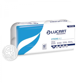 Toilettenpapier 2-lagig / 250 Blatt / Zellstoff / hochweiß / Lucart (PACK=72 ROLLEN) Produktbild