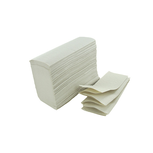 Handtuch Interfold Kurz-Z-Falz 2-lagig / 20,3x24cm / Recycling / weiß (KTN=4000 STÜCK) Produktbild Additional View 1 L