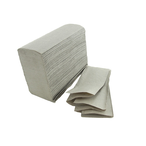 Handtuch Interfold Kurz-Z-Falz 1-lagig / 20,3x24cm / Recycling / natur (KTN=5000 STÜCK) Produktbild Additional View 1 L