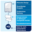 Handtuch Zickzack-V-Falz 2-lagig / 23x24,8cm / Advanced H3 / hochweiß / Tork 290163 (KTN=3750 STÜCK) Produktbild Additional View 7 S