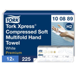 Handtuch Multifold 2-lagig / 21,2x24cm / Premium H2 / hochweiß / extra weich / Tork 100889 (KTN=2700 STÜCK) Produktbild