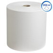 Handtuchrollen Scott 1-lagig / weiß / 19,8cm / 304m / Airflex / KC 6667 Kimberly Clark (PACK=6 ROLLEN) Produktbild Additional View 1 S