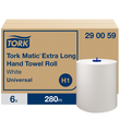 Handtuchrollen Tork Matic H1 Universal 1-lagig / hochweiß / 21cm / 280m / Ø19cm / Tork 290059 (PACK=6 ROLLEN) Produktbild Additional View 3 S