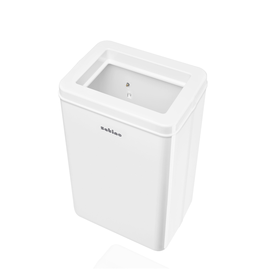 Abfallbehälter 50 Liter / weiß / Kunststoff / 390x640x290mm / Satino Produktbild