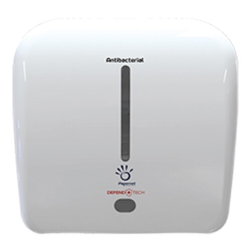 Handtuchrollenspender Universus Sensor / weiß / 22x32x33cm Produktbild Front View L